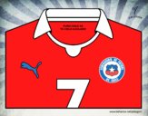 Camiseta del mundial de fútbol 2014 de Chile