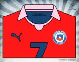 Camiseta del mundial de fútbol 2014 de Chile