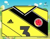 Camiseta del mundial de fútbol 2014 de Colombia