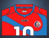 Camiseta del mundial de fútbol 2014 de Costa Rica