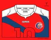 Camiseta del mundial de fútbol 2014 de Costa Rica