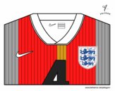 Camiseta del mundial de fútbol 2014 de Inglaterra