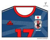 Camiseta del mundial de fútbol 2014 de Japón