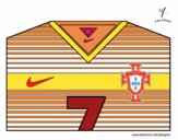 Camiseta del mundial de fútbol 2014 de Portugal