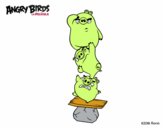 Cerdos verdes de Angry Birds