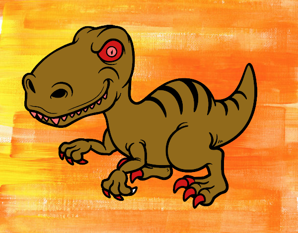 Dinosaurio velociraptor