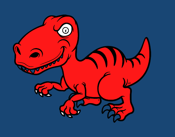 Dinosaurio velociraptor