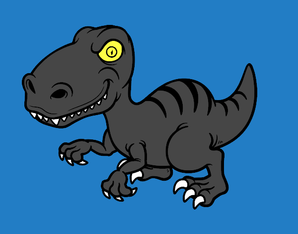 Dinosaurio velociraptor