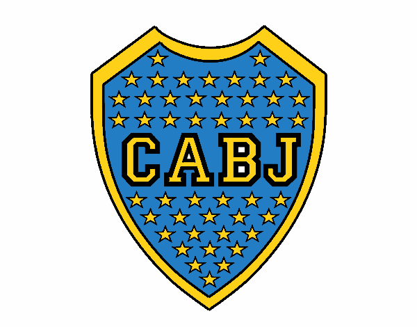 Dibujo de Escudo del Boca Juniors pintado por en Dibujos.net el día 21 ...