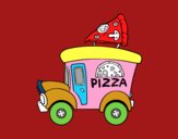 Food truck de pizza