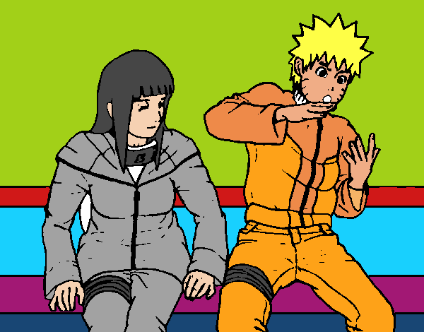 hinata y naruto