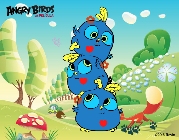 Las crias de Angry Birds