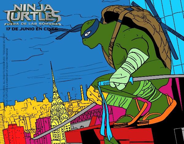 Leonardo de Ninja Turtles