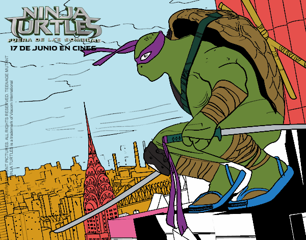 Leonardo de Ninja Turtles