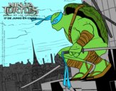 Dibujo Leonardo de Ninja Turtles pintado por FaaNaaTiiX