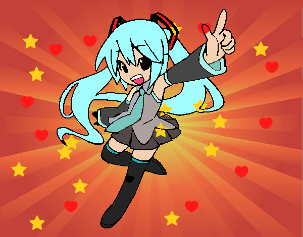 Miku vocaloid