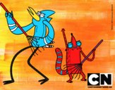 Mordecai y Rigby