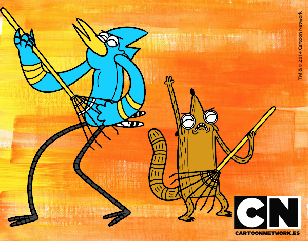 Mordecai y Rigby