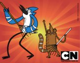 Mordecai y Rigby