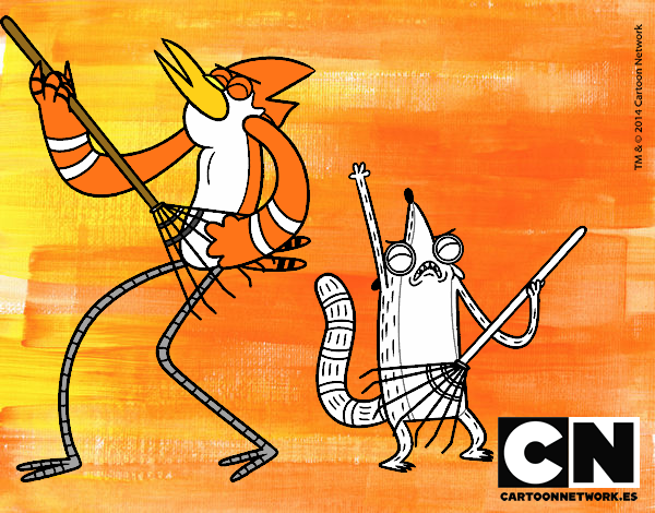 Mordecai y Rigby