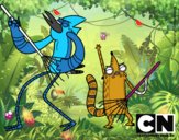 Mordecai y Rigby