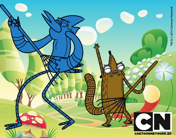 Mordecai y Rigby