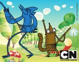 Mordecai y Rigby