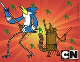 Mordecai y Rigby