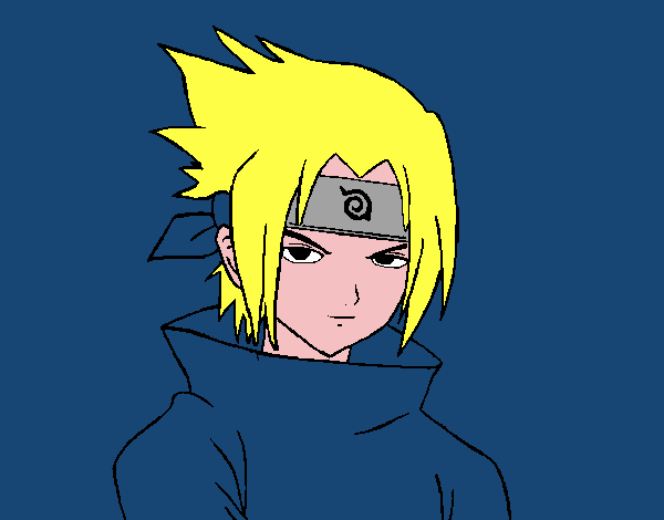 Sasuke enfadado