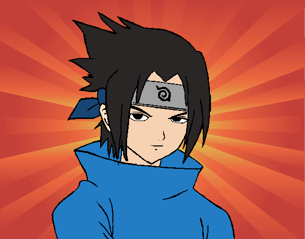 Sasuke enfadado