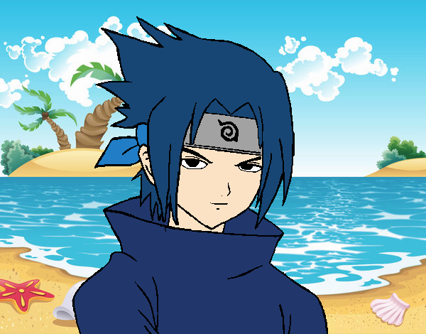 Sasuke enfadado