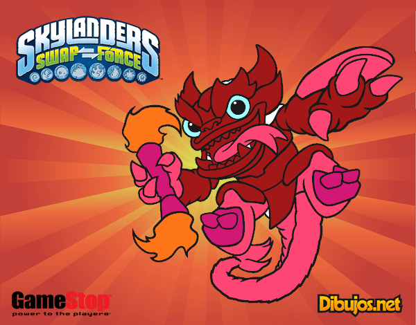 Skylanders Swap Force Fire Kraken