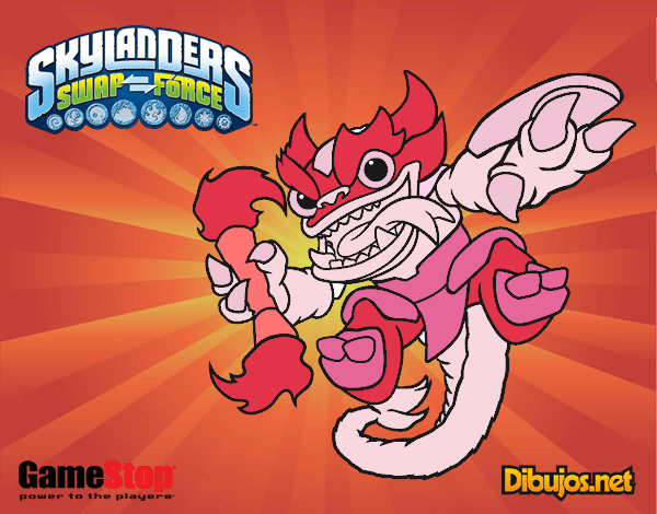 Skylanders Swap Force Fire Kraken