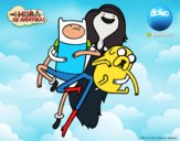 Volando con Marceline