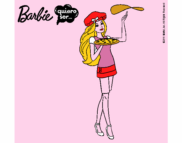 Barbie cocinera