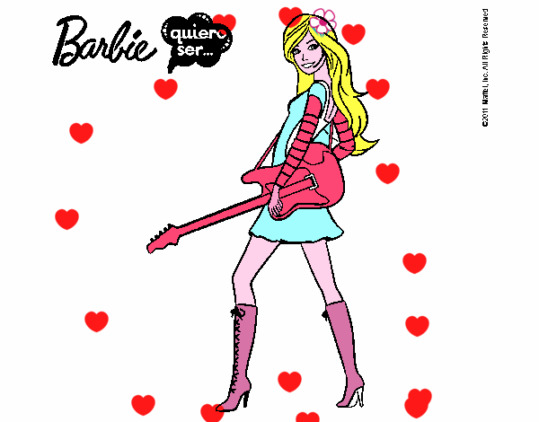 Barbie la rockera