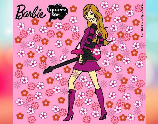 Barbie la rockera