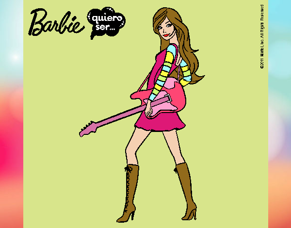 Barbie la rockera