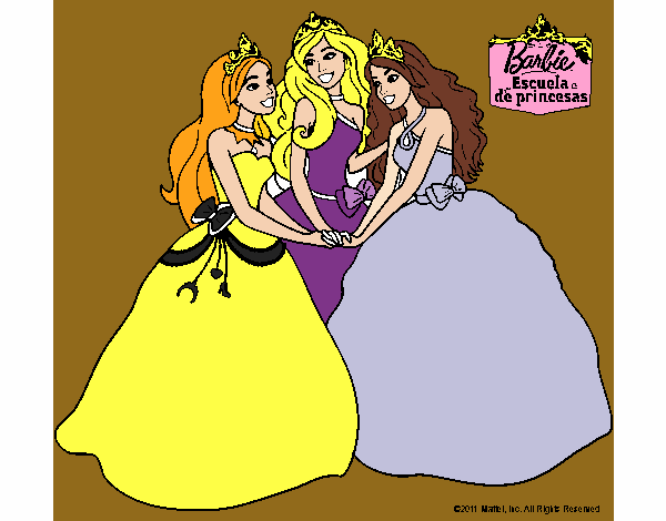 Barbie y sus amigas princesas