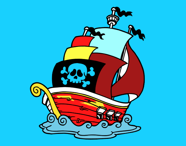 Barco de piratas