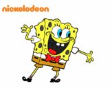 Bob Esponja saludando