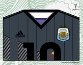 Camiseta del mundial de fútbol 2014 de Argentina