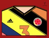 Camiseta del mundial de fútbol 2014 de Colombia