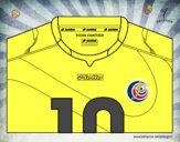 Camiseta del mundial de fútbol 2014 de Costa Rica