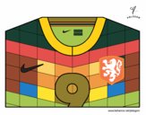 Camiseta del mundial de fútbol 2014 de Holanda