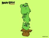 Cerdos verdes de Angry Birds