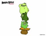 Cerdos verdes de Angry Birds