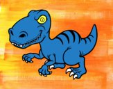 Dinosaurio velociraptor