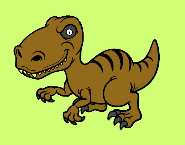 Dinosaurio velociraptor