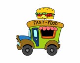 Food truck de hamburguesas